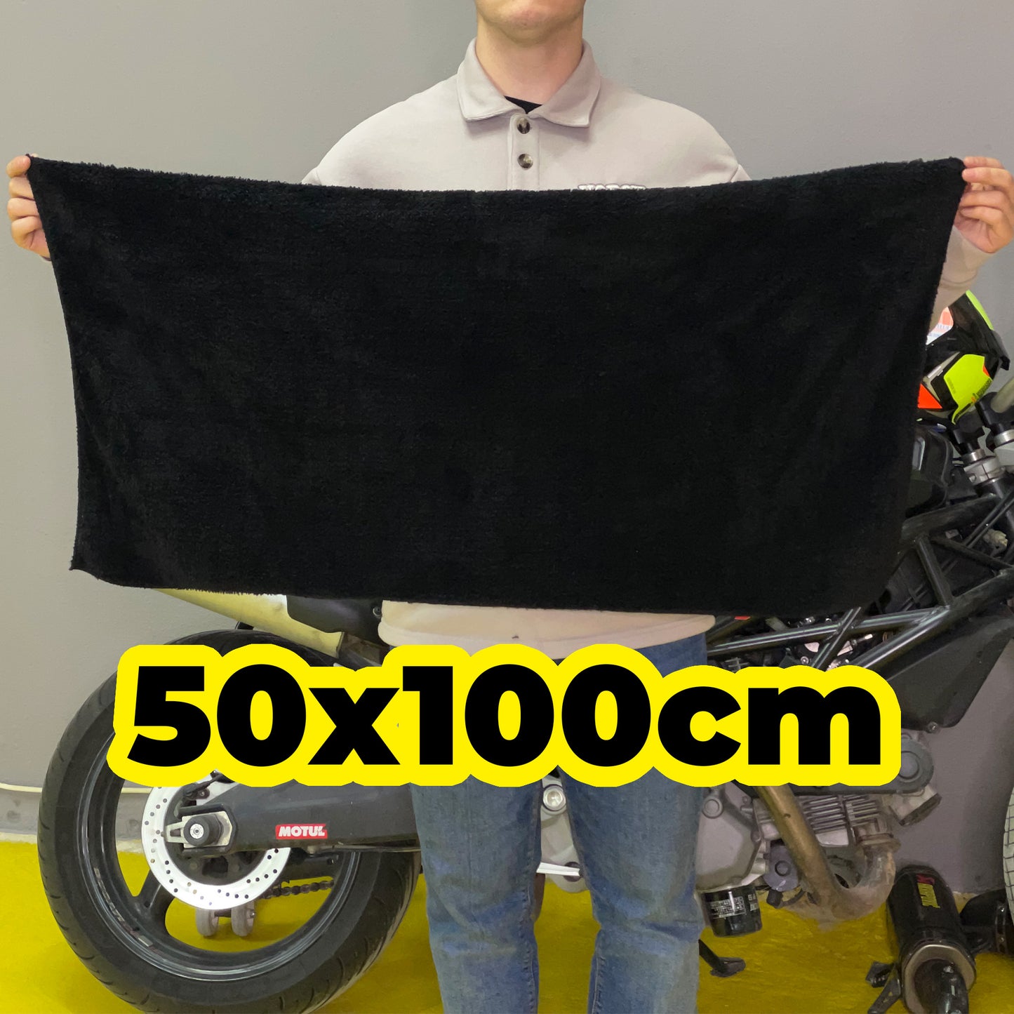 Büyük Boy 50x100 Peluş Mikrofiber Temizlik ve Kurutma Bezi