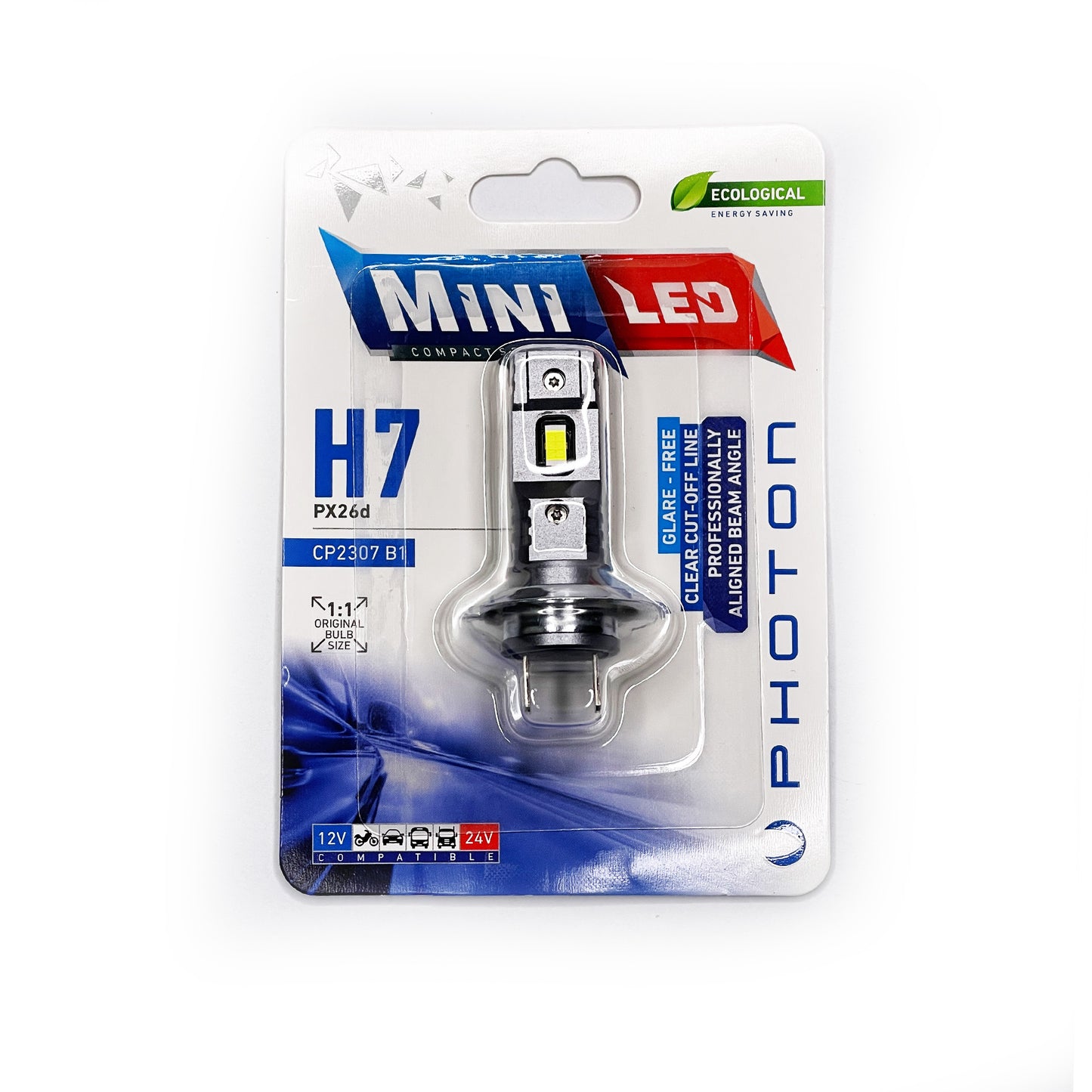 Photon Mini Compact Serisi Led Ampul H1/H4/H7